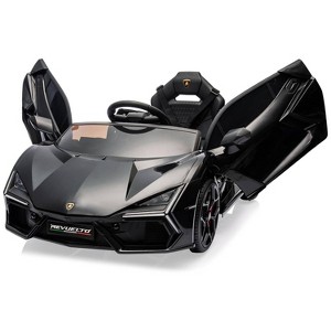 12V Kids Lamborghini Revuelto Ride-On Car, Electric Sports Car Toy with Remote, Bluetooth, Music & LED Lights - 1 of 4