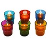 Livevie Elegant Glass T-Light or Candle Votive Decorations - Perfect for Weddings, Home Decor, and Parties (Set of 6) - 2 of 4