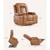 Power Lift Recliner Chair with Heat and Massage - Adjustable Chair, Faux PU, Ergonomic Back/Leg Support for Elderly & Mobility Needs - 3 of 4