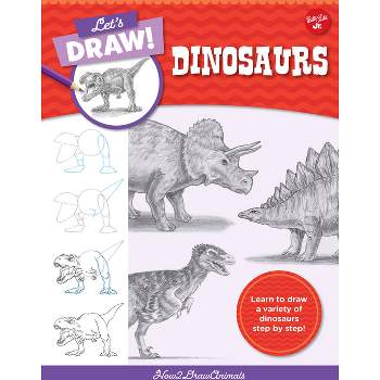 How to draw dinosaurs: How to draw Dinosaur Book for Kids Ages 4-8