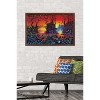Trends International Danny Flynn - Red Jungle Framed Wall Poster Prints - 2 of 4