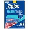 Ziploc Freezer Quart Bags - 2 of 4