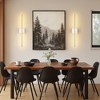 DORESshop 28 in. 1-Light Wall Sconces Nickel Wireless Lights with Remote 350¡ã Rotation (2-Pack) - 4 of 4