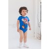 SUPER MARIO Nintendo Mario Yoshi Donkey Kong Toad Bowser Lugi  
 Newborn Baby Boys 5 Pack Short Sleeve Bodysuits - 2 of 4