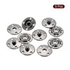 Unique Bargains Alloy Invisible Durable High Hardness Buckle Fasteners Press Studs Buttons 5 Pcs - 3 of 4