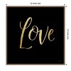 Amanti Art Blooming Delight Love by Jenaya Jackson Canvas Wall Art Print Framed 22 x 22-in. - 4 of 4