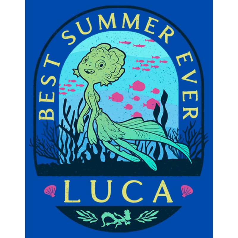 Boy's Luca Best Summer Ever Stamp T-Shirt, 2 of 6
