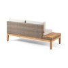 Vynxaria Loft 2-Seater Sofa - Stylish Acacia Wood & Water-Resistant Cushions for Outdoor Comfort - 4 of 4