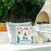 Stupell Industries Christmas In New York City Outdoor Decorative Throw Pillow, 18 x 18 - 3 of 3