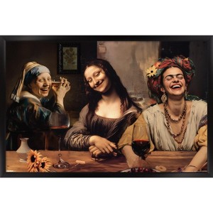 Trends International Reinders: Master Twist - Girls Night Out Framed Wall Poster Prints - 1 of 4