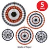 Beistle Accordion Paper Fans, Asstd, (10/Pkg) - 4 of 4