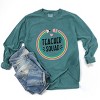 Simply Sage Market Teacher Squad Pencil Garment Dyed Long Sleeve - 3 of 4