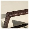 Corleone 7pc Acacia Wood & All-Weather Wicker Dining Set: UV-Protected, Cushioned - Christopher Knight Home - 4 of 4