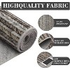 Washable Hallway Runner Rug Modern Abstract Accent Carpet Non-Slip Backing Non-Shedding Contemporary Striped Transitional Rug Runner - 4 of 4