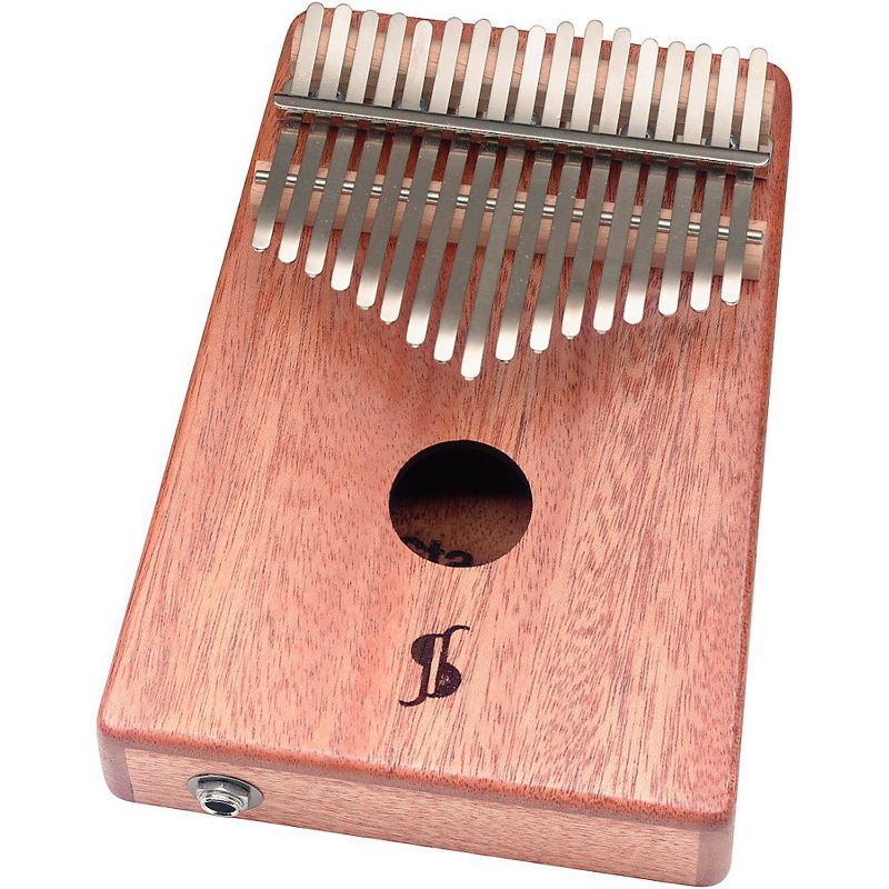 Stagg 17-Note Mahogany Acoustic/Electric Kalimba, 1 of 5