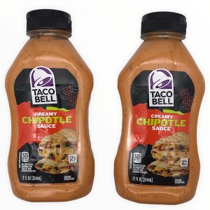 Taco Bell Creamy Chipotle Sauce 12 oz (Pack of 2) - 1 of 1