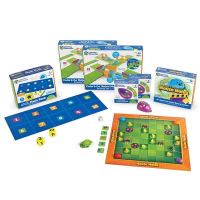 Learning Resources Code & Go Robot Mouse Classroom Set