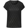 Women's Open Knit Short Sleeve Top - LASCANA - 2 of 4