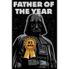 Men's Star Wars Darth Vader Father of the Year Badge T-Shirt - 2 of 4