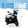 Sandinrayli 12V Electric Motorcycle Ride on Car for Kids Motorbike Battery Powered Off-Road Dirt Bikes - 3 of 4