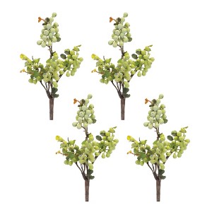 Green Berry Foliage Spray (Set of 4) - 1 of 3