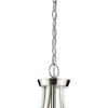 Progress Lighting Lassiter 5-Light Chandelier, Brushed Nickel, Clear Glass Shades - 4 of 4