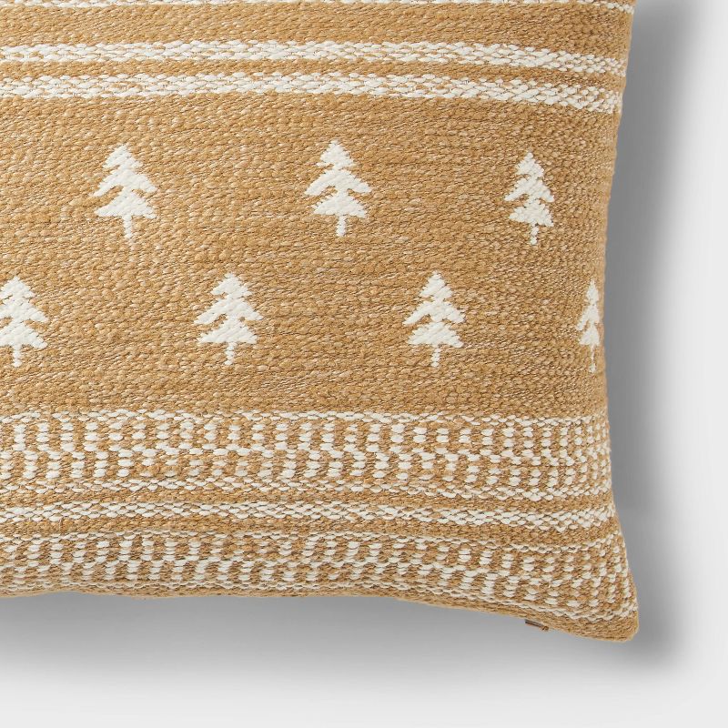 Oversized Lumbar Woven Tree Pillow - Threshold™ designed with Studio McGee, 4 of 9