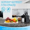 LunaLulinlk Stone Drying Mat for Kitchen Counter, Diatomaceous Dish Drying Mats Superb Absorbent 15.7"L×11.8"W, Ivory-Marble - 2 of 4