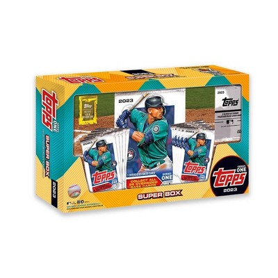 2023 Topps Mlb Series 1 Baseball Trading Card Super Box : Target