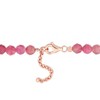 EVERLY JEWELRY | Silver Gemstone Beaded Bracelet - Multiple Gemstone and Metal Color Options - 2 of 4