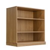 MAYEERTY Freestanding Storage Cabinet Wooden Decorative Cabinets for Home, Office, Small Space, Brown, 31*31*16in - 3 of 4