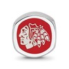 Black Bow Jewelry Sterling Silver Chicago Blackhawks NHL Bead Charm - 4 of 4
