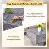 FURNIinspire End Tables Modern Simple Texture MDF Coffee Table, Multifunctional Rectangular Coffee Table End Table, Gray, 43"*22"*17" - 3 of 4