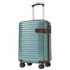 3 Piece Carry-On Luggage Set with Spinner Wheels, TSA Lock, Weekender Duffel & Toiletry Bag – 20" Hard Shell Suitcase for Travel – Cuddlewood - 3 of 4