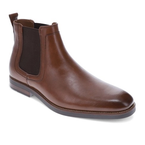 Alpine Swiss Mens Owen Chelsea Boots Pull Up Ankle Boots - Alpine Swiss