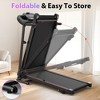 BestParts Folding Treadmill – 2.5 HP Motor, 7.5 MPH, Incline, Bluetooth Speaker, LCD Display, Heart Rate Sensor – No Batteries Required - 3 of 4