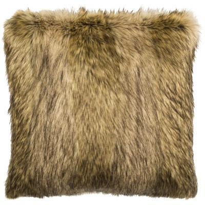 Golden Noir Pillow - Brown/Champagne - 20"X20" - Safavieh