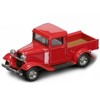 1934 Ford Pickup Truck Red 1/43 Diecast Model Car by Road Signature - 2 of 3