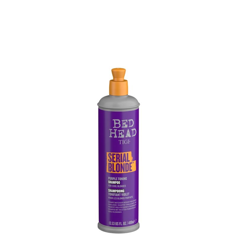 Bed Head by TIGI Serial Blonde Purple Shampoo for Cool Blonde Hair 13.53 fl oz (Pack of 2), 3 of 6