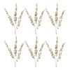 Melrose Glittered Eucalyptus Spray (Set of 6) - 3 of 3