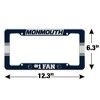 Monmouth University #1 Fan License Plate Tag Frame - 4 of 4