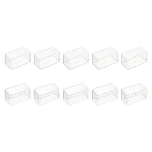 Unique Bargains Non-Slip Rectangle Chair Leg Floor Protectors for Wood Tile - 1 of 4