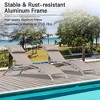 SKRAN Outdoor Patio Recliner Chairs Lounge with Adjustable Backrest and Removable Pillow for Indoor,Outdoor - 2 of 4