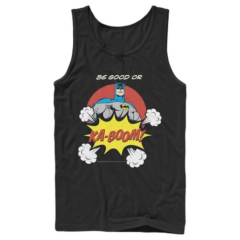 Men's Batman Be Good or Kaboom Tank Top - image 1 of 4