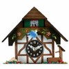 Quartz Chalet Clock with Moving Bird and Swinging Couple – 6 in – River City Clocks - 2 of 3