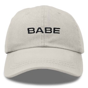 Dalix Babe Embroidered Cotton Baseball Cap Adjustable Dad Hat Womens - 1 of 4