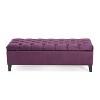 NicBex Storage Ottoman Bench, with Ottoman Foot Rest, End of Bed Bench, Storage Chest for Living Room, Bedroom, Entryway - 3 of 4