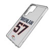 NFL Denver Broncos Players Game Tactic Clear Cell Phone Case for Samsung Galaxy - 2 of 4