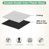 Unique Bargains Plastic Laser Engraving DIY Indoor Outdoor Engraving Blank Materials - 2 of 4