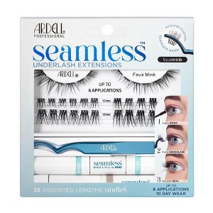 Ardell Professional Seamless Underlash Extensions Kit (Faux Mink) | Seamless Set | Soft and Lightweight (#36737) - 1 of 3